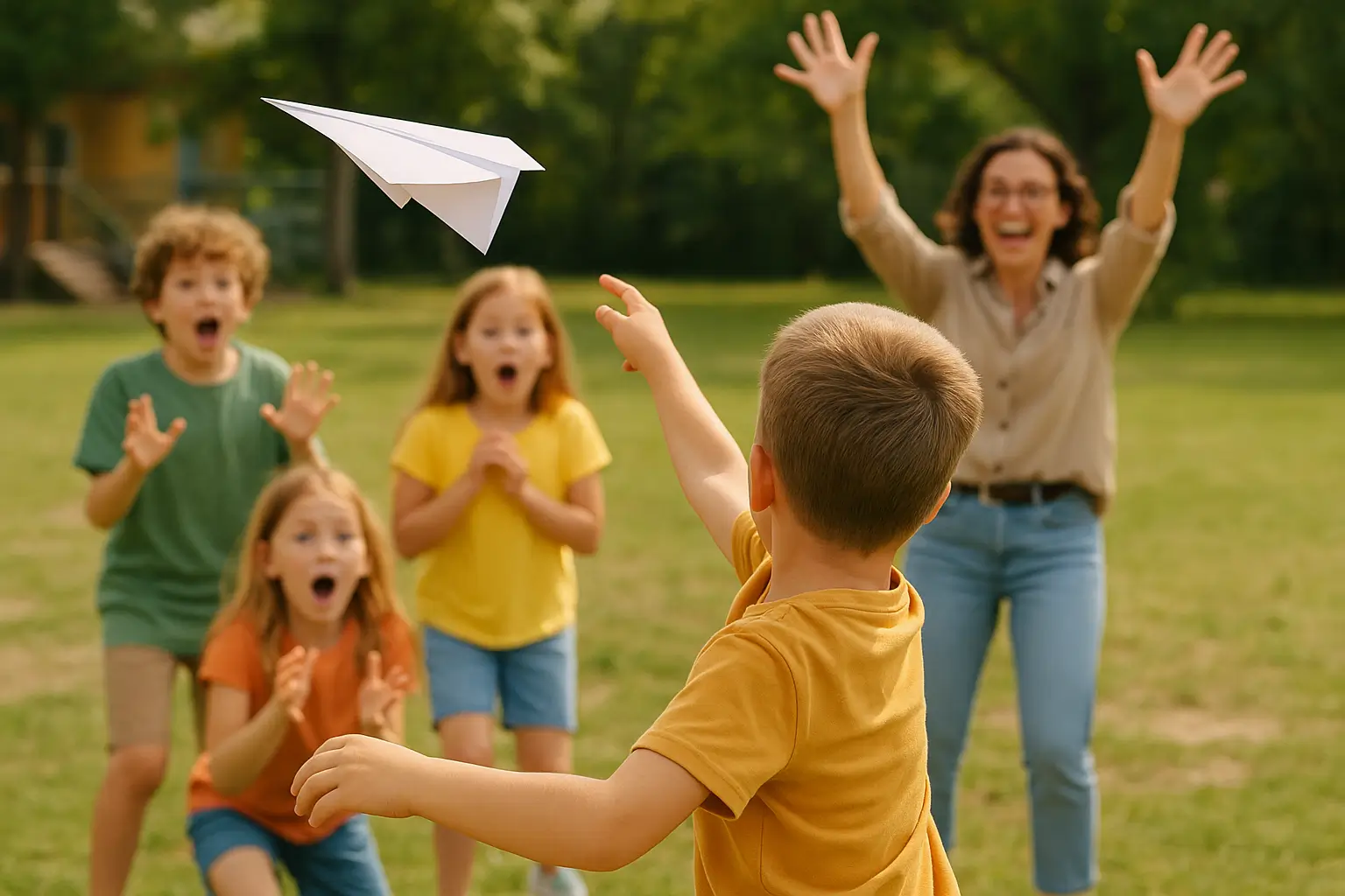 Путешествие в Время: Как Творчество и Игра Способствуют Развитию Дети в Летнем Хобби-Клубе